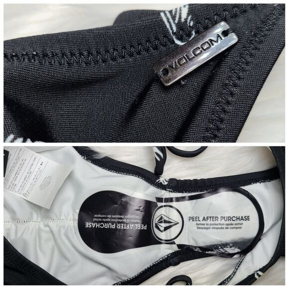 NWT|Volcom Z for Zebra Tie Side Bikini Bottoms, SMALL - Picture 4 of 5